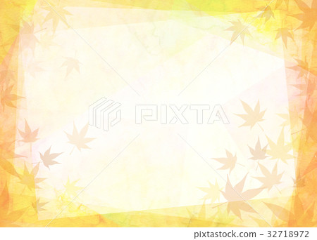 Maple autumn leaves texture background material Maple autumn leaves texture background material 32718972