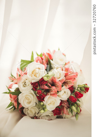 Wonderful luxury wedding bouquet of different 32720760