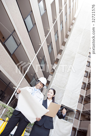Business scene Construction industry Construction industry 32721576