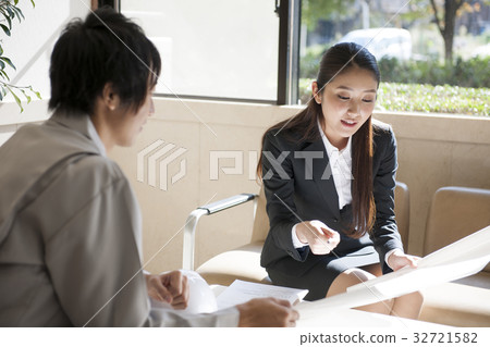 Business scene Construction industry Construction industry 32721582