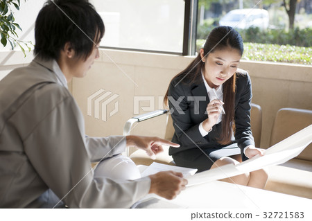 Business scene Construction industry Construction industry 32721583