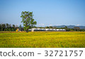 Farm in the field. 32721757