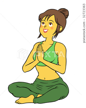 Women who do yoga fitness Women who do yoga fitness 32723363