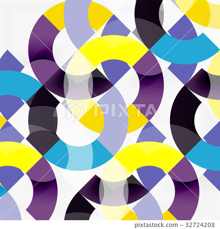 Colorful rings on grey background, modern Colorful rings on grey background, modern 32724208