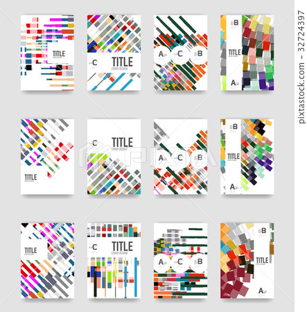 Set of brochure cover templates Set of brochure cover templates 32724397