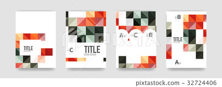 Set of brochure cover templates 32724406