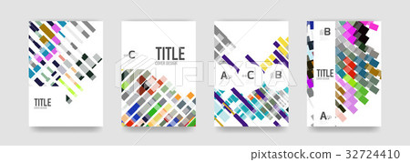 Set of brochure cover templates Set of brochure cover templates 32724410