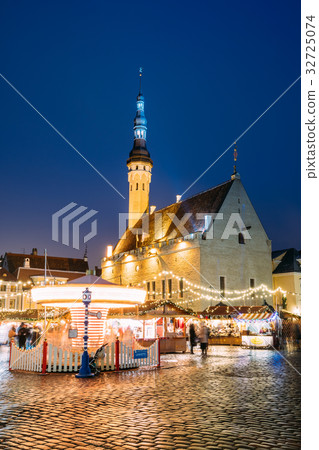 Tallinn, Estonia, Europe. Traditional Christmas 32725074