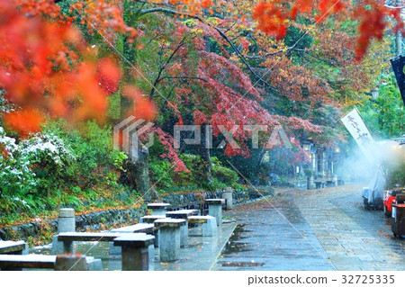 Shindaiji寺在秋末 32725335