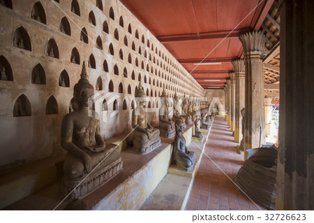 LAOS VIENTIANE WAT SI SAKET LAOS VIENTIANE WAT SI SAKET 32726623