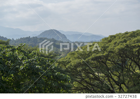 THAILAND CHIANG RAI LANDSCAPE MORNING FOG THAILAND CHIANG RAI LANDSCAPE MORNING FOG 32727438