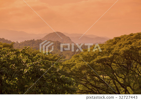 THAILAND CHIANG RAI LANDSCAPE MORNING FOG 32727443