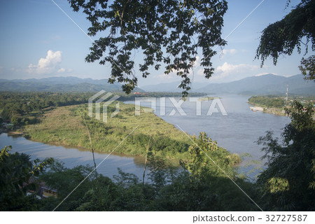 THAILAND CHIANG RAI GOLDEN TRIANGLE SOP RUAK THAILAND CHIANG RAI GOLDEN TRIANGLE SOP RUAK 32727587