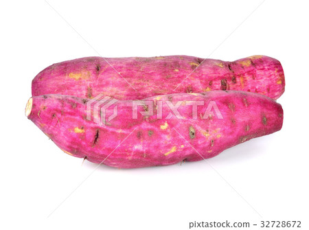 sweet potato on white background 32728672