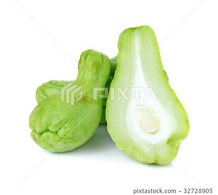 Chayote isolated on white background 32728905