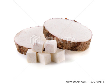taro isolated on white background taro isolated on white background 32728911