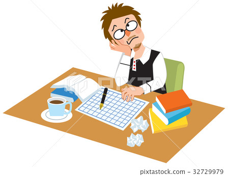 插图素材: 各种专业小说家作家 查看全部