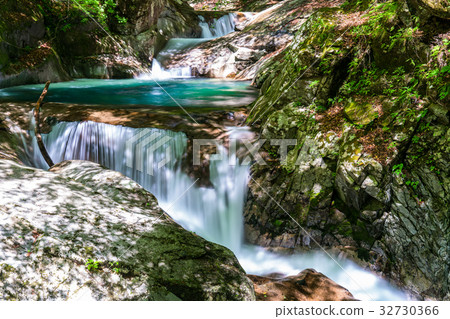 "Yamanashi Prefecture" healing image "Nishizawa Valley" "Yamanashi Prefecture" healing image "Nishizawa Valley" 32730366