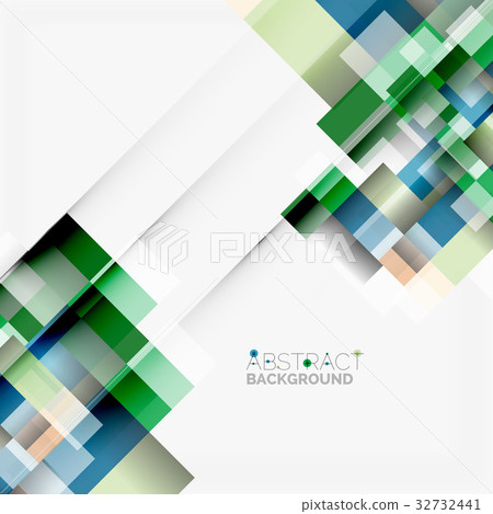 Abstract blocks template design background, simple - Stock Illustration ...