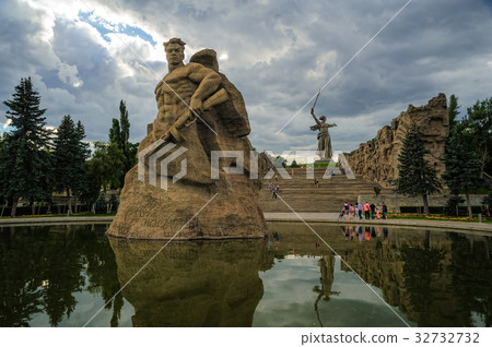 Mamaev Kurgan monument. Volgograd, Russia Mamaev Kurgan monument. Volgograd, Russia 32732732