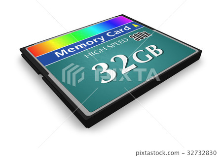 CompactFlash memory card 32732830