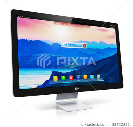 Modern computer monitor Modern computer monitor 32732851