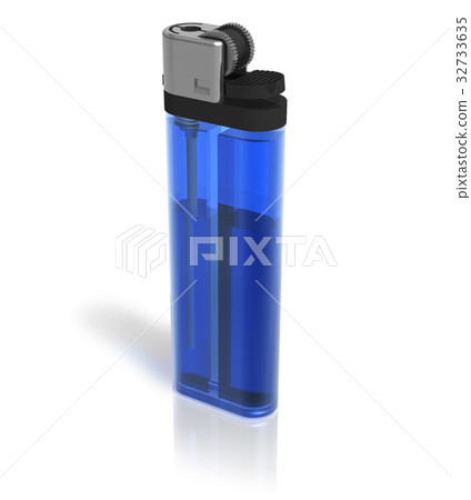 Blue lighter 32733635
