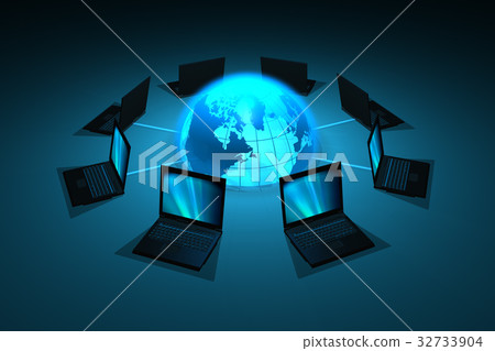 Network concept 32733904