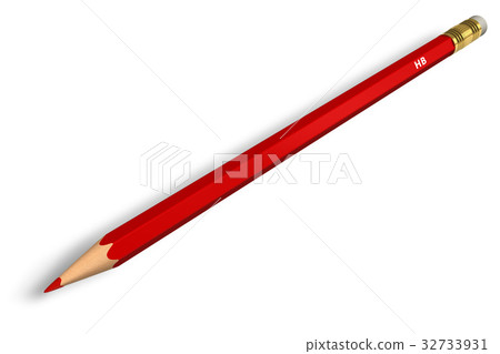 Red pencil Red pencil 32733931