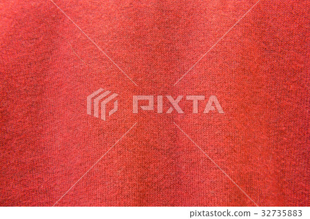 Close Up of Red Knitwear Fabric. Texture Close Up of Red Knitwear Fabric. Texture 32735883