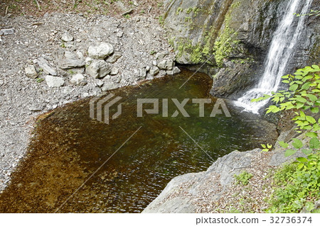 三上瀑布（早川町） 32736374