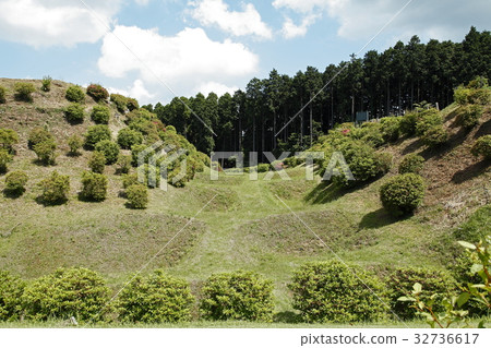 西野丸遺址（歷史遺址山中八郎：三島市） 32736617