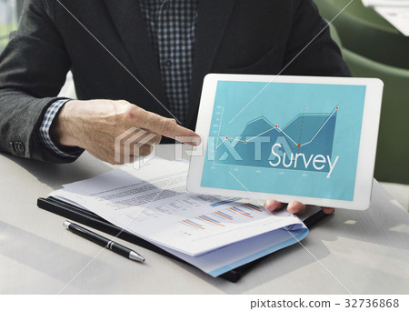 Corporate business line graph report 32736868