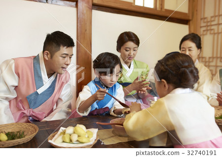 家庭，中秋節 32740191