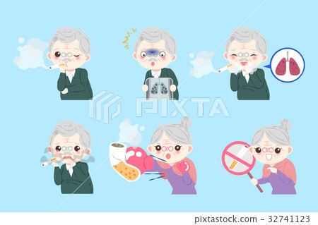 old people with health concept 32741123