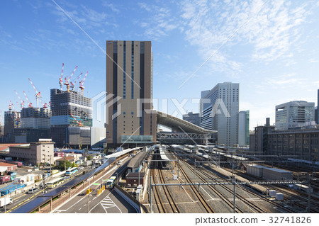 Osaka Station and surrounding streets Osaka Station and surrounding streets 32741826