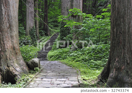 Hagurosan接近道路三個斜坡 Hagurosan接近道路三個斜坡 32743374