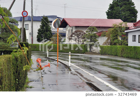 Hirakawa walk / hedge road load 32743469