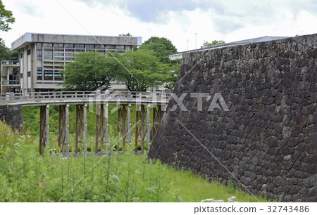山形城遺址/本丸遺址大步橋 32743486