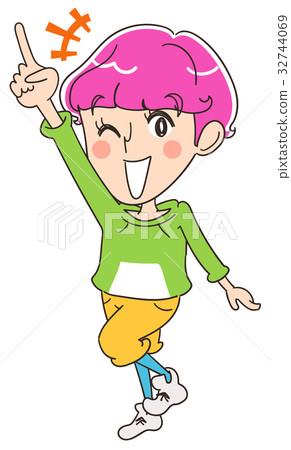 眨眼性別少男性 32744069