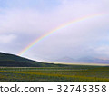 Flower field and mysterious rainbow that suddenly appeared in the scorching desert Death Valley Super Bloom 2016 32745358