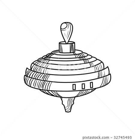 Sketch of a whirligig Sketch of a whirligig 32745493