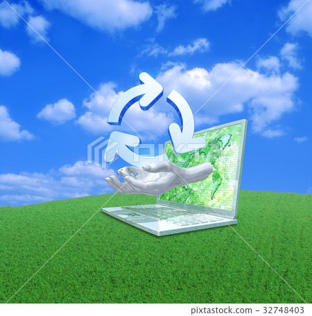 Personal computer recycling situation 32748403