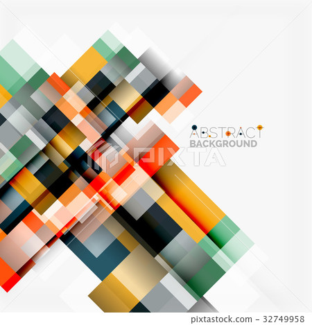 Abstract Design Block Abstract blocks template design background, simple - Stock Illustration ...
