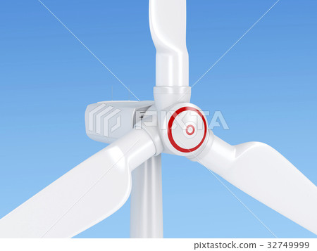 Close-up of wind turbine 32749999