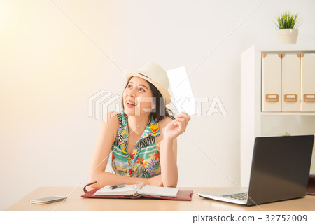 she got the air ticket ready to go vacation she got the air ticket ready to go vacation 32752009