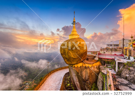 Goldeon Rock Myanmar Goldeon Rock Myanmar 32752999