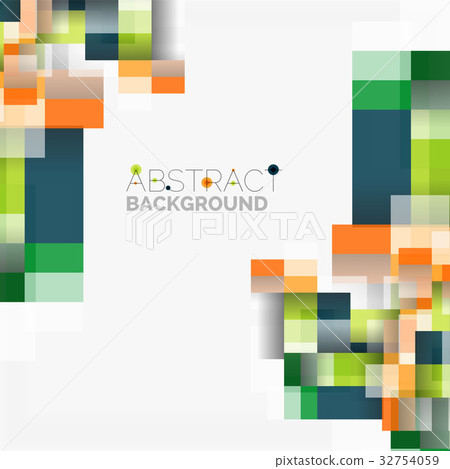 Abstract blocks template design background, simple - Stock Illustration ...