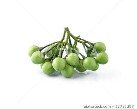 Fresh turkey berry on white background. 32755397