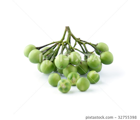 Eggplants on white background 32755398